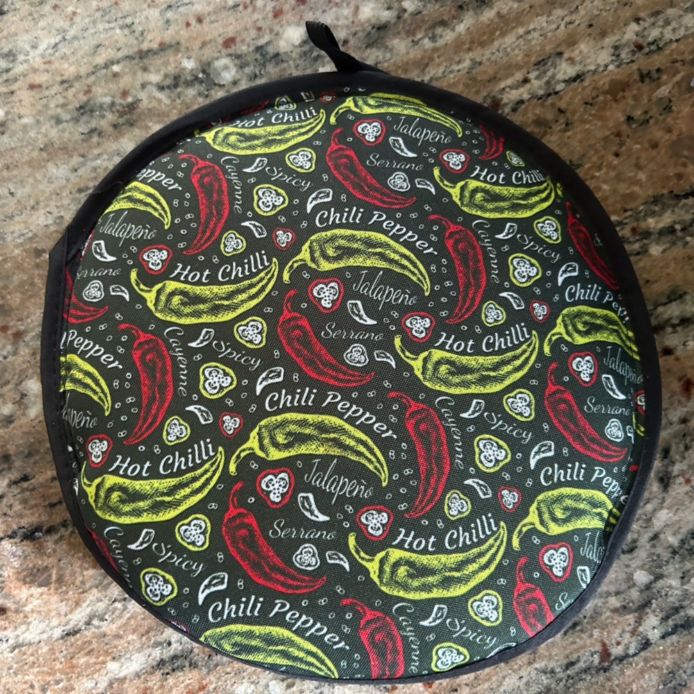 Tortilla Warmer with heating instructions